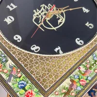 ساعت خاتم میناکاری اصفهان درجه یک بسیارزیبا|ساعت دیواری و تزئینی|اصفهان, جلفا|دیوار