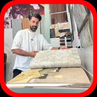 کاغذ دیواری برچسب کابینت (خ فردوسی)|مصالح و تجهیزات ساختمان|بیرجند, |دیوار