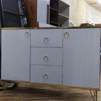 کنسول دو درب سه کشو نما وکیوم|بوفه، ویترین، کنسول|کاشان, |دیوار