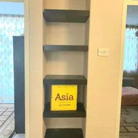 پایه براکت دیواری تلویزیون میز شلف باکس Asia8