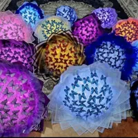 دسته گل پروانه|گل مصنوعی|زاهدان, |دیوار