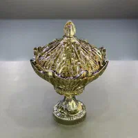 سرویس پذیرایی کریستال ۱۲ نفره رنگ خلاء وکیوم|ظروف سرو و پذیرایی|تهران, شوش|دیوار