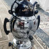 سماورگازی ۷لیتری دوکاره ترموکوبل نونو|اجاق گاز و لوازم برقی پخت‌وپز|پاکدشت, خاتون آباد|دیوار