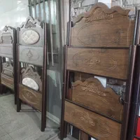 تخت خواب دوطبقه اسکلت فلزی|تخت و سرویس خواب|اصفهان, هفتون|دیوار