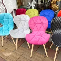 میز و صندلی پایه ضربدری