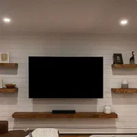 شلف حجم میز تلویزیون دیواری میز ledدیواری