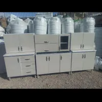 کابینت آشپزخانه بدنه فلزدرب چوبی کابینت فلزی/کهندژ|مصالح و تجهیزات ساختمان|خمینی‌شهر, |دیوار