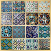 کاشی سنتی کف و بدنه حوض استخری|عمده‌فروشی|اصفهان, رهنان|دیوار