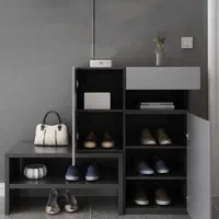 جاکفشی، جاکفشی کاربردی جادار کد ۶۲۰۰۱ فیدار چوب|جاکفشی، کمد، دراور|مشهد, آزادشهر|دیوار