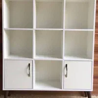 کتابخانه پایه مخروطی درب آرام بند مدل k23|کتابخانه، شلف، قفسه‌های دیواری|رشت, فلسطین|دیوار