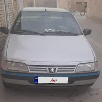 پژو 405 نقره ای دوگانه شرکتی|خودرو سواری و وانت|مبارکه, |دیوار