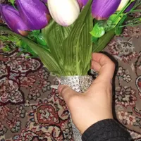 دو عدد گل عروس و داماد|گل مصنوعی|نسیم‌شهر, |دیوار