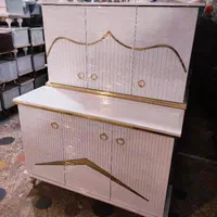 ست کنسول آیینه و جاکفشی میزتلویزیون زیبا|بوفه، ویترین، کنسول|خرم‌آباد, |دیوار