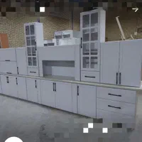 انواع کابینت آشپزخانه آماده|مصالح و تجهیزات ساختمان|ساری, |دیوار
