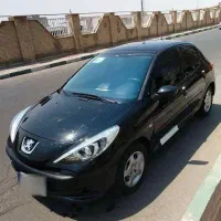 پژو 207 اتومات سقف شیشهای مدل 1402 مشکی آبنوس