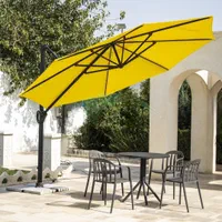چتر سایه ساز چرخشی نور گیر چوب و فلز Ar300