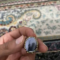 انگشتر شجر فیروزه عقیق
