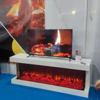 شومینه برقی با صدای هیزم|بخاری، هیتر، شومینه|مشهد, جانباز|دیوار