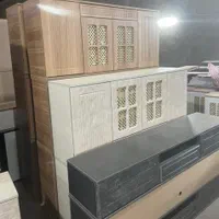 ست میز و اینه کنسول حصیری|بوفه، ویترین، کنسول|اهواز, کمپلو جنوبی|دیوار