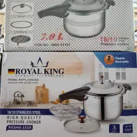 قابلمه زودپز مارک رویال کینگ آلمان تمام استیل بزرگ|ظروف پخت‌وپز|یزد, |دیوار