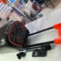 اسپیکر چمدانی NDR 1095 میکروفن وایرلس دارای کنترل|سیستم صوتی خانگی|ملایر, |دیوار