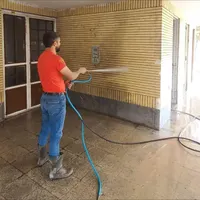 سنگ‌سابی‌‌کف‌سابی‌‌نماشویی‌نظافتی.بتن‌سابی|خدمات نظافت|مشهد, سرافرازان|دیوار