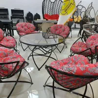 مبل ویلا/فرفوژه،فلزی/مبل باغی/مبل فضای باز|مبلمان خانگی و میز عسلی|چهارباغ, |دیوار