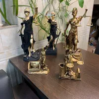 مجسمه فرشته الهه عدالت رومیزی سانتی دکوری|مجسمه، تندیس، ماکت|تهران, جی|دیوار