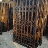 فرفورژه اکاردئونی و پَنجِره درب حفاظ دیوار بانصب و