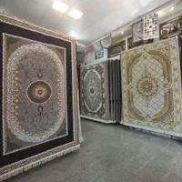 فرش بید گل کاشان