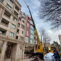 جرثقیل 7تن دکل بلند. کفی سه تن