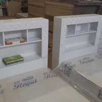 تخت خواب یک نفره کتابخانه دار