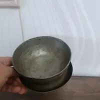 مجمع مسی قدیمی 6کیلوگرمی با قطر 60سانت و...|کلکسیون اشیاء عتیقه|هشتگرد, |دیوار