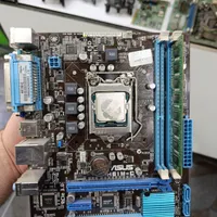 6عدد مادر برد h61به همراه CPU و ram