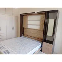 تختخواب دیواری تاشو/تخت دونفره/راه حل کمبود فضا|تخت و سرویس خواب|کرمانشاه, |دیوار