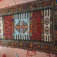 گلیم خوش نقش و نگار|گلیم، جاجیم، گبه|بجنورد, |دیوار