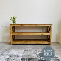 میز تلویزیون چوبی روستیک دکور|میز تلویزیون|تهران, یافت آباد جنوبی|دیوار