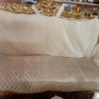 کاور مبل ۹ نفره سلطنتی جنس مخملی  سه لایه