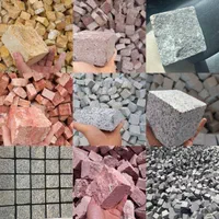 سنگ لاشه آبنما قلوه سنگ شن رنگی کوبیک آتشکده مالون|مصالح و تجهیزات ساختمان|شیراز, شهرک بزین|دیوار