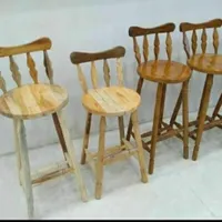 صندلی اپن تمام چوب|صندلی و نیمکت|خمینی‌شهر, |دیوار