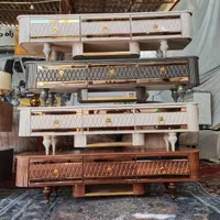 همه مدل میز تلویزیون سایز بزرگ 160 سانتی بغل گرد|میز تلویزیون|شیراز, وزیرآباد|دیوار
