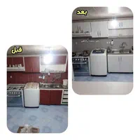 ورچسب برچسب کابینت فلز رنگ کابینت فلز|خدمات پیشه و مهارت|قم, گلزار|دیوار