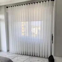 پرده مینیمال مدل2024برای پنجره۴متری با چین(3)برابر|پرده، رانر، رومیزی|تبریز, |دیوار