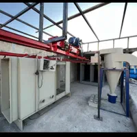 ساخت.کوره رنگ پودری.خط رنگ استاتیک