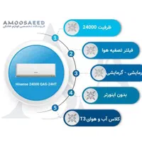 کولرگازی 24000 هاینسنس مدل TQ001 پلاس سفارش امارات|کولر گازی و فن‌کوئل|مشهد, کوشش|دیوار
