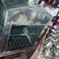 کباب پز و منقل گازی باربیکیو با هود و هوکش|اجاق گاز و لوازم برقی پخت‌وپز|یزد, |دیوار
