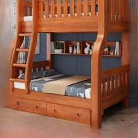 تخت دوطبقه تمام چوب