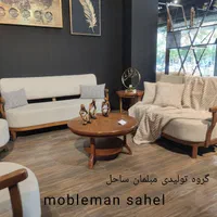 مبل مینی مال 7نفره مدل lahastani شرکتی استاندارد|مبلمان خانگی و میز عسلی|نظرآباد, |دیوار