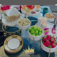 رولت خوری سینی پذیرای گلدان جای عودی شمع ظروف سنگی|ظروف سرو و پذیرایی|ری, صالح‌آباد شرقی|دیوار