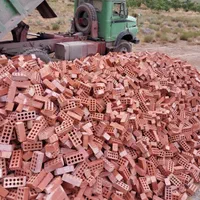 آجر سفال 7 سانت قرمز